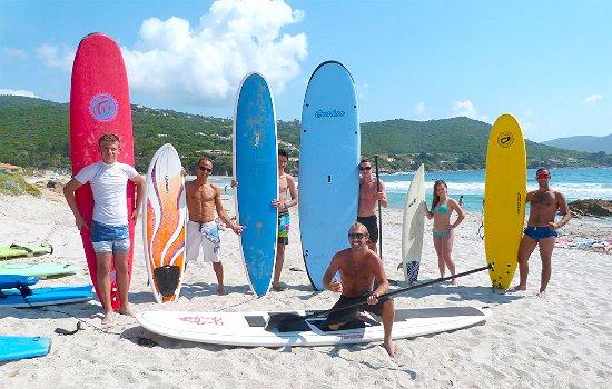 Surfing Corsica